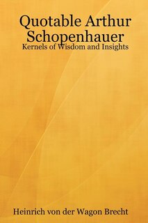Couverture_Quotable Arthur Schopenhauer