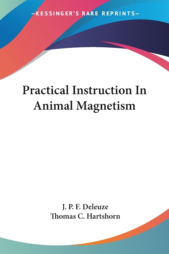 Front cover_Practical Instruction In Animal Magnetism