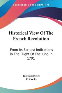 Couverture_Historical View Of The French Revolution