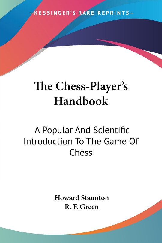 Front cover_The Chess-Player's Handbook