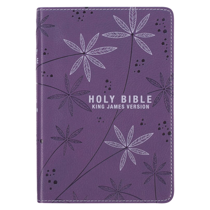 Front cover_KJV Bible Compact Faux Leather, Purple