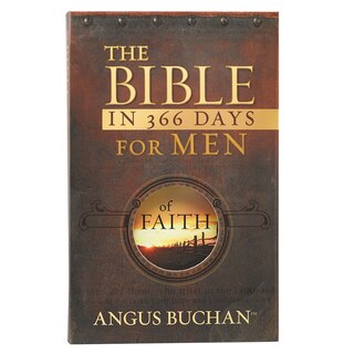Front cover_The Bible in 366 Days for Men of Faith Softcover