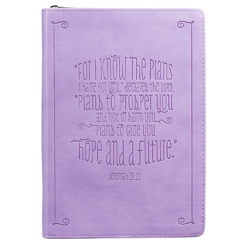 Journal Classic Zip Purple Jer. 29:11