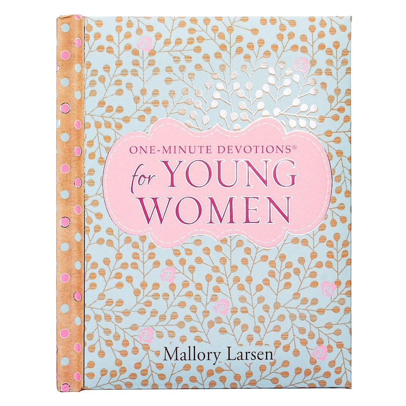 Front cover_One-Minute Devotions for Young Women Padded Hardcover
