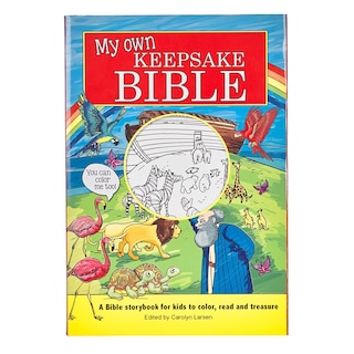 Front cover_Kid Book My Own Keepsake Bible Softcover