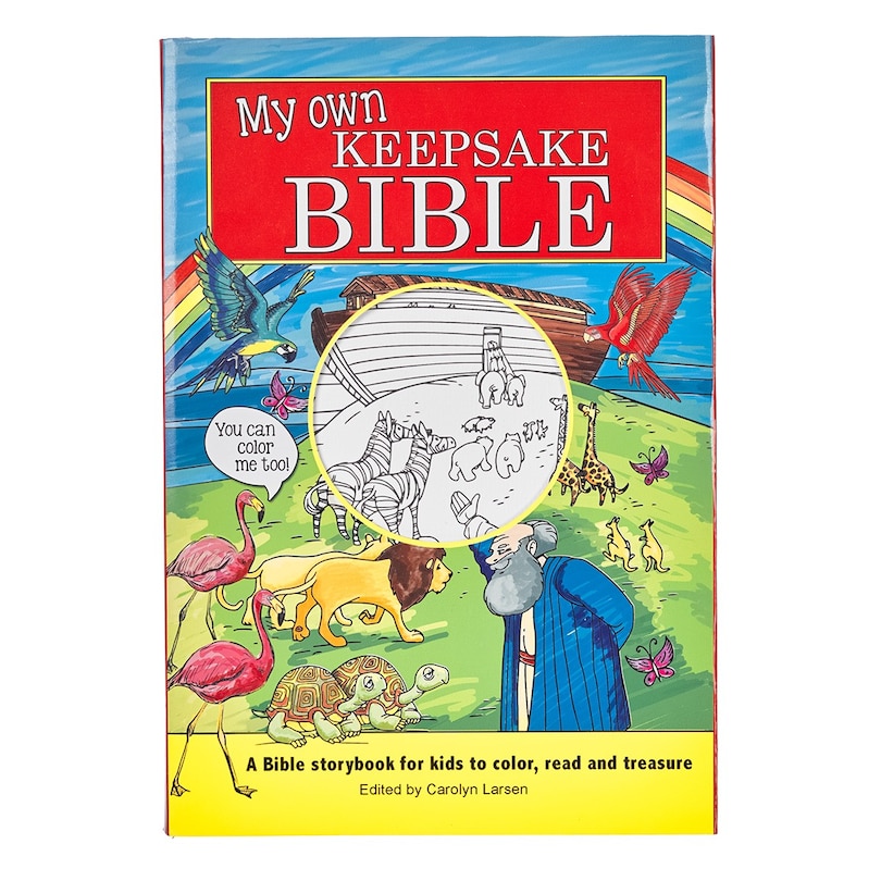 Front cover_Kid Book My Own Keepsake Bible Softcover