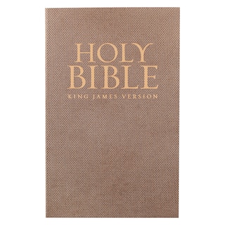 Couverture_KJV Bible Gift & Award Faux Leather, Antique Gold