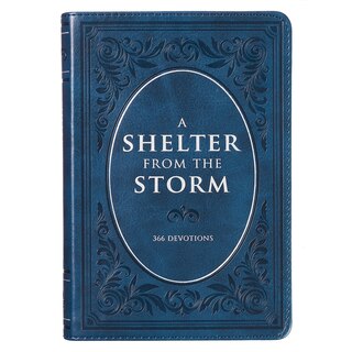 Couverture_A Shelter From the Storm, Devotional - Large Print Edition