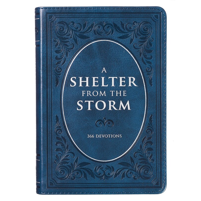 Couverture_A Shelter From the Storm, Devotional - Large Print Edition