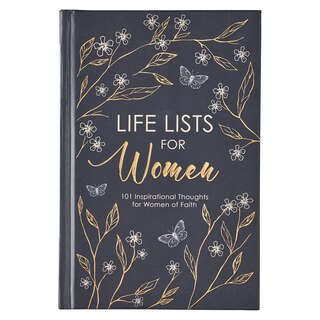 Couverture_Gift Book Life Lists for Women Hardcover