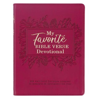 Couverture_Devotional My Favorite Bible Verse Faux Leather