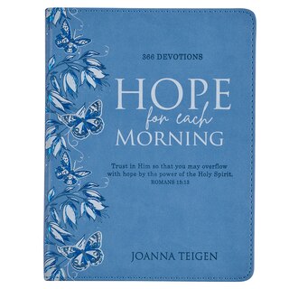 Couverture_Devotional Hope for Each Morning Faux Leather