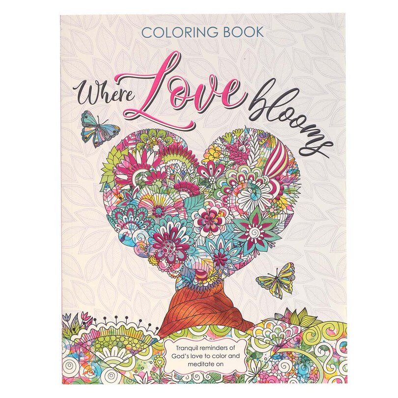 Front cover_Coloring Book Where Love Blooms
