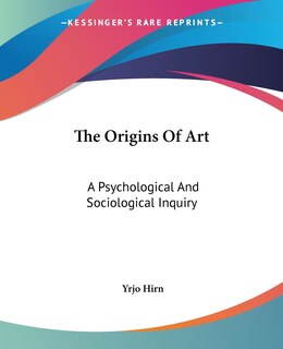 Couverture_The Origins Of Art