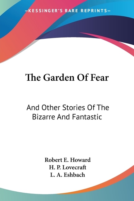 Couverture_The Garden Of Fear