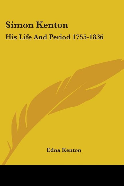 Front cover_Simon Kenton