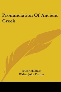 Front cover_Pronunciation Of Ancient Greek