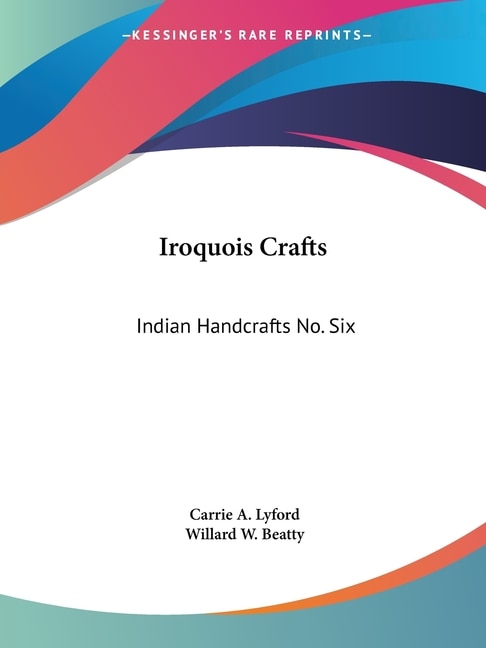 Couverture_Iroquois Crafts