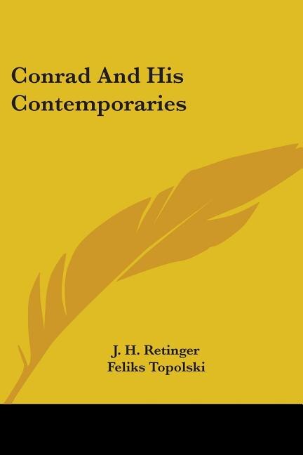 Couverture_Conrad And His Contemporaries