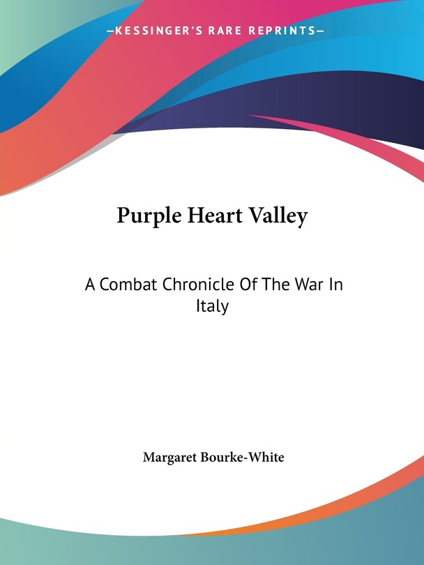 Front cover_Purple Heart Valley