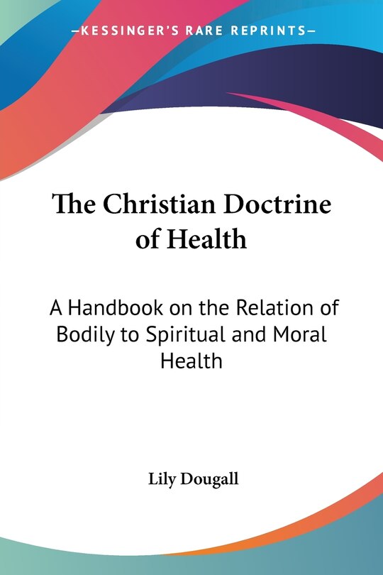 Front cover_The Christian Doctrine of Health