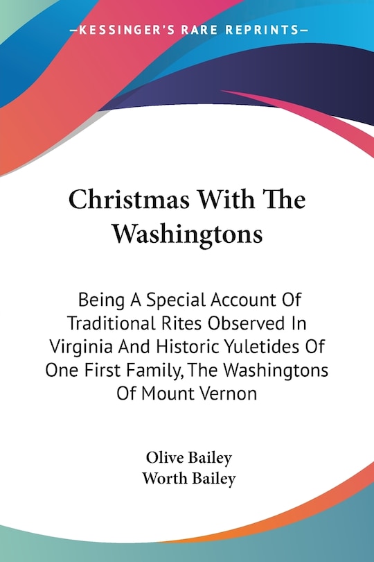 Couverture_Christmas With The Washingtons