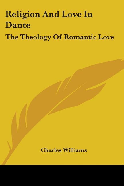 Front cover_Religion And Love In Dante