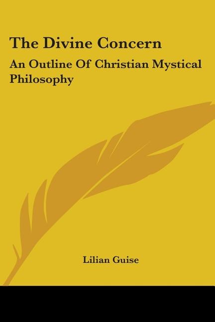Front cover_The Divine Concern