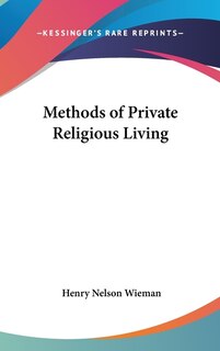 Front cover_Methods of Private Religious Living