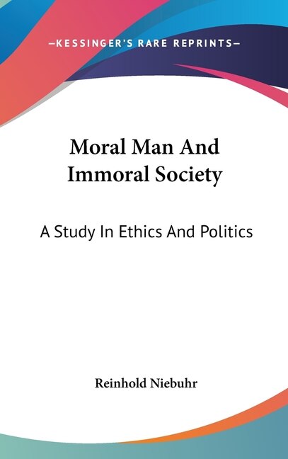 Couverture_Moral Man And Immoral Society