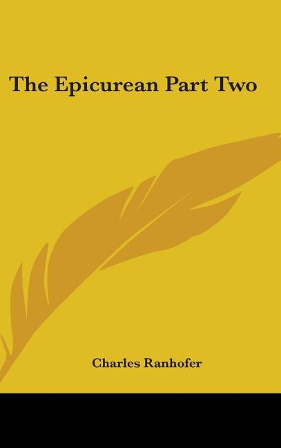 Front cover_The Epicurean Part Two