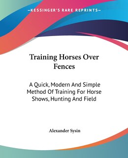 Couverture_Training Horses Over Fences