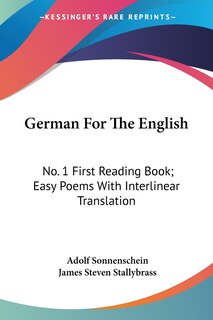 Couverture_German For The English