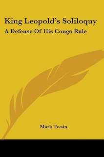 Couverture_King Leopold's Soliloquy