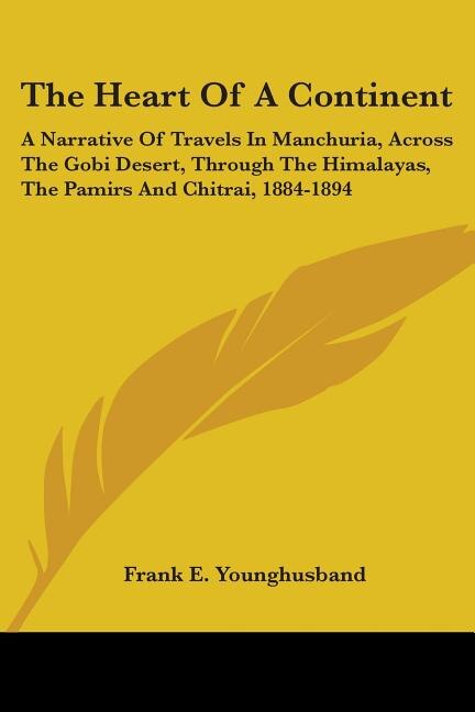 Front cover_The Heart Of A Continent