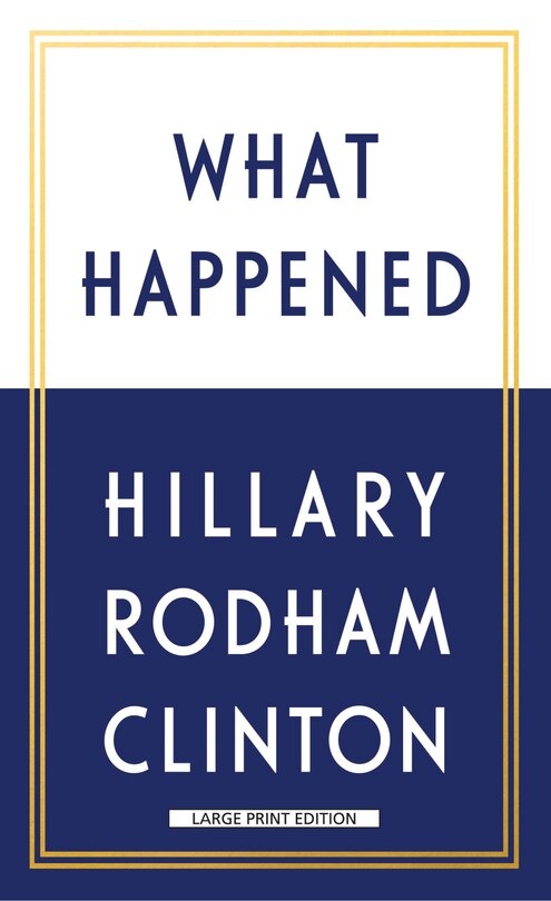 Front cover_What Happened