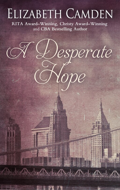 A Desperate Hope: (Large  Print)