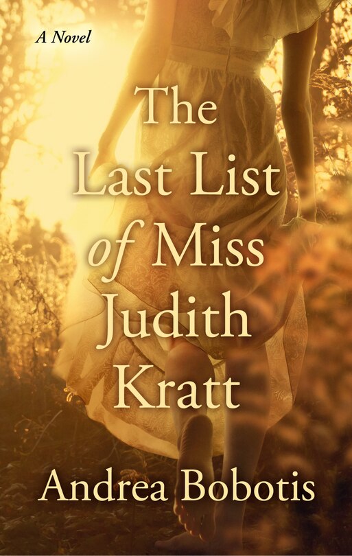 Front cover_The Last List Of Miss Judith Kratt