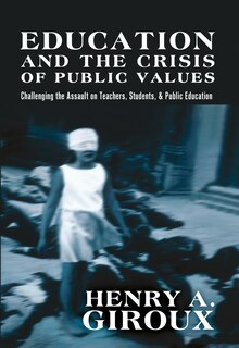 Couverture_Education and the Crisis of Public Values