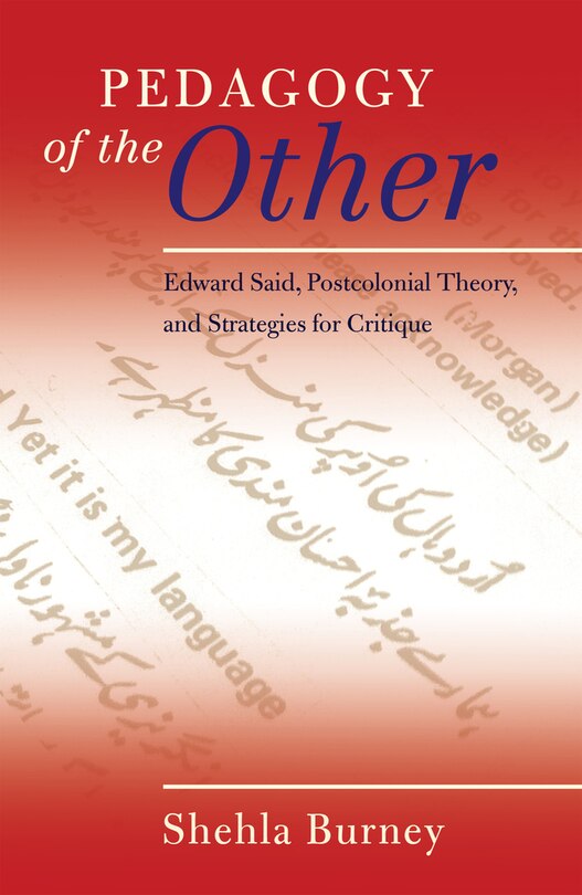 Front cover_Pedagogy of the Other