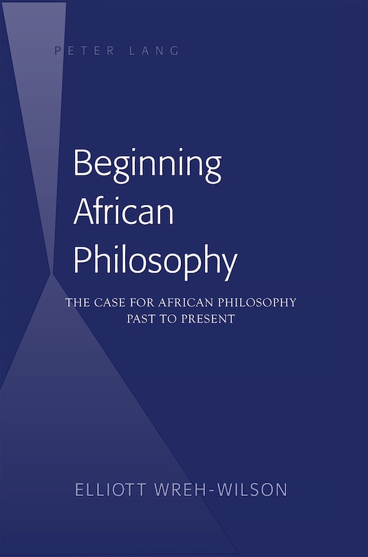Front cover_Beginning African Philosophy