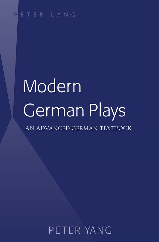 Couverture_Modern German Plays