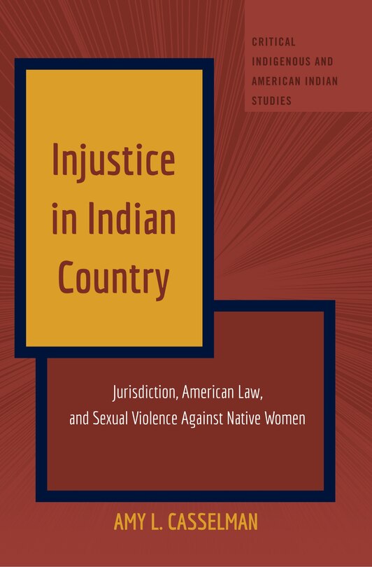 Front cover_Injustice in Indian Country