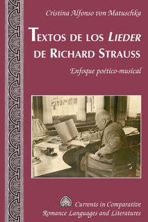 Front cover_Textos de los �Lieder� de Richard Strauss