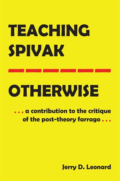 Front cover_Teaching Spivak—Otherwise