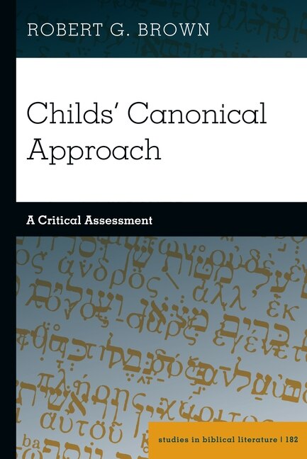 Front cover_Childs' Canonical Approach