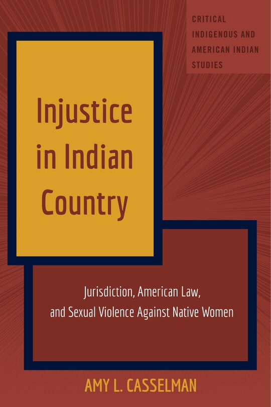 Front cover_Injustice in Indian Country