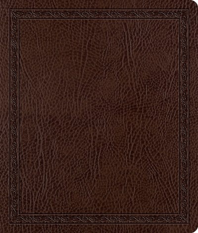 Front cover_ESV Journaling Bible (Mocha, Threshold Design)