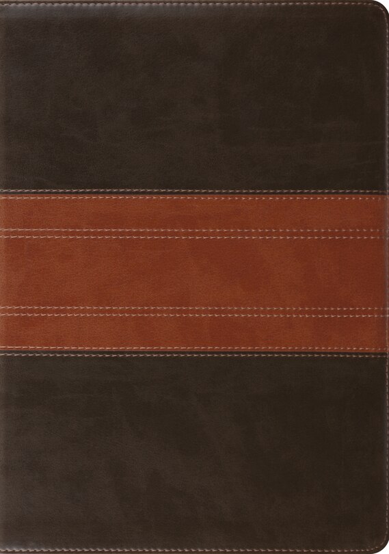 Couverture_Esv Study Bible (trutone, Forest/tan, Trail Design)