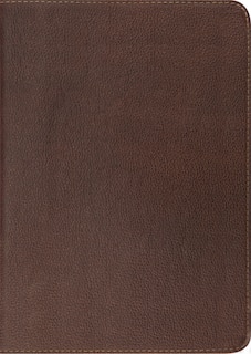 ESV Study Bible (Cowhide, Deep Brown)